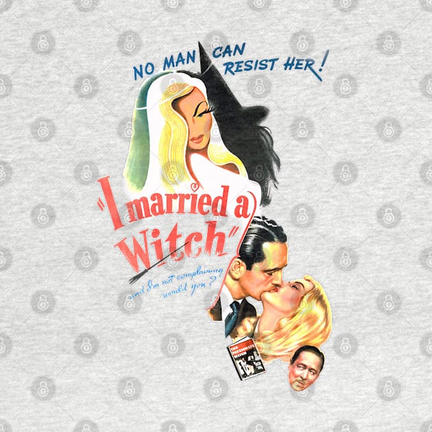 I Married a Witch Movie Poster by MovieFunTime